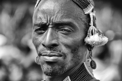 Hamer Portrait Jinka Omo Valley Ethiopia