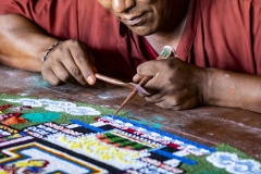 Mandala Hands Ladakh India