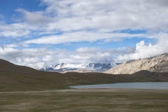 Changthang Plateau Lake Landscape Ladakh India