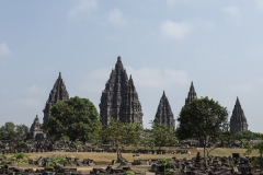 Prambanan Temples Landscape Java Indonesia