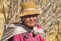 Old Woman Urubamba Perù