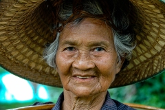 Woman Portrait near Chiang Mai Thailand